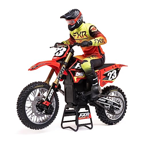 LOSI RC Promoto-MX 1/4 Motorcycle RTR (Battery and Charger Not Included), FXR, LOS06000T1, Red von LOSI