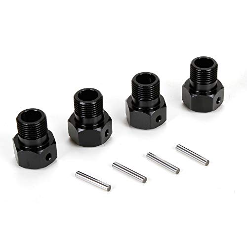 LOSI Wheel Hex Black and Pin (4): MTXL/DBXL-E/DBXL 2.0 von LOSI