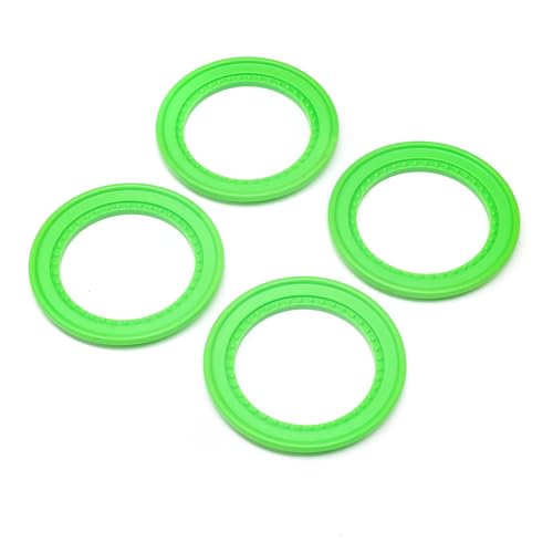 Snap-in Beadlock Rings, Green (4): LMT 2.0 von LOSI