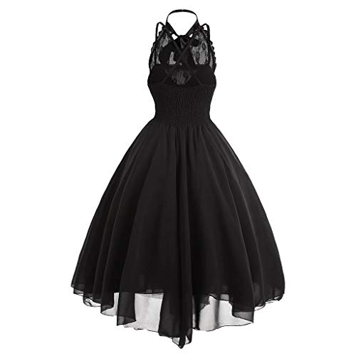 Mittelalter Kleid Damen mit Korsett, Renaissance Kleider Schulterfrei, Gothic Vintage MaxikleidSexy Spitzen Rüschen Ballkleid Retro Abendkleider Halloween Kostüm Karneval Party Faschingskostüme von LOSSLO