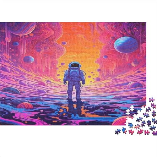 Astronauten Puzzle 1000 Teile für Erwachsene Puzzles für Erwachsene 1000 Teile Puzzle Lernspiele von LOUSON