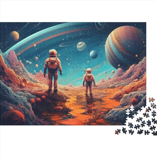 Astronauten Puzzle mit 1000 Teilen für Erwachsene, 1000 Teile (75 x 50 cm) von LOUSON