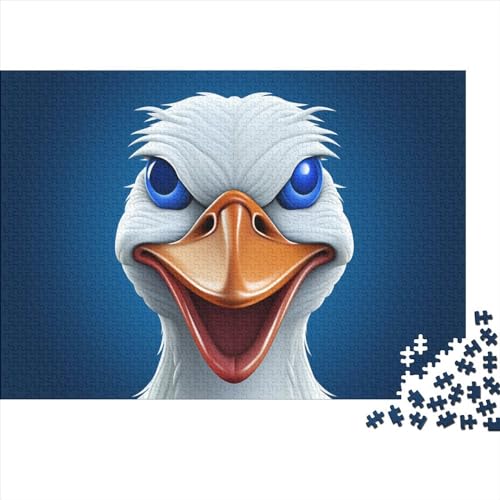 Cartoon Duck Jigsaw Puzzles 500 Teile für Erwachsene Jigsaw Puzzles für Erwachsene 500 Teile Puzzle Lernspiele Tier von LOUSON