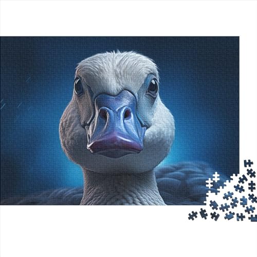 Cartoon-Ente Puzzle für Erwachsene, 1000 Teile, 1000 Teile (75 x 50 cm) von LOUSON