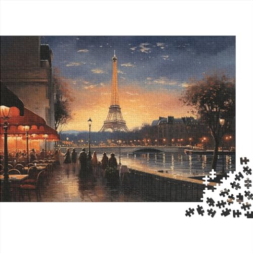 Evening in Paris Puzzle für Erwachsene, 500 Teile (52 x 38 cm), 500 Teile von LOUSON