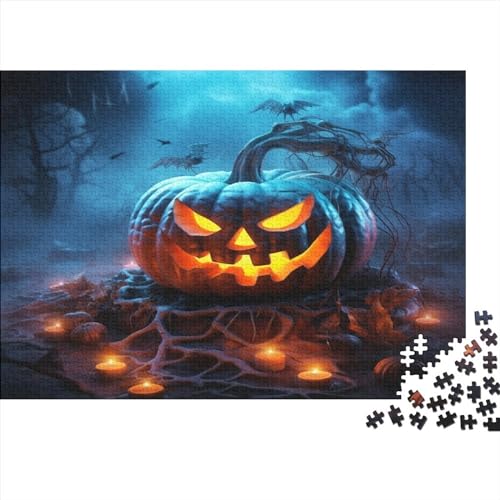 Halloween-Kürbis-Puzzle, 1000 Teile, für Erwachsene, 1000 Teile (75 x 50 cm) von LOUSON