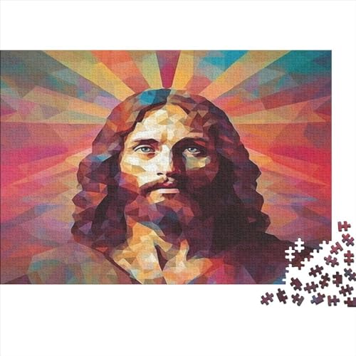 Jesus Puzzle 300 Teile für Erwachsene Jigsaw Puzzles für Erwachsene 300 Teile Holzpuzzle Lernspiele von LOUSON