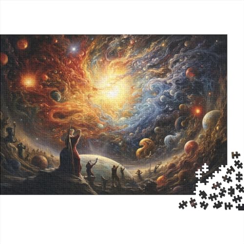 Planeten 1000 Teile Puzzle für Erwachsene, 1000 Teile (75 x 50 cm) von LOUSON