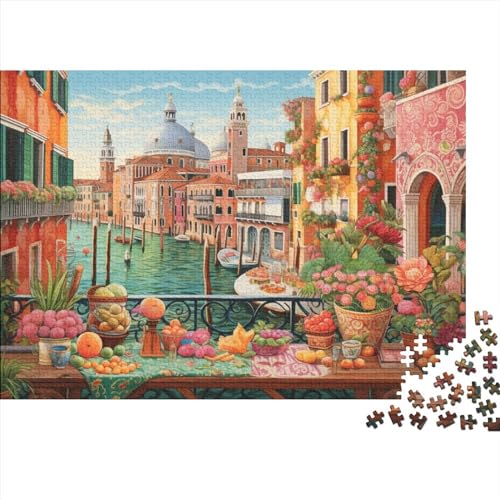 Puzzle 500 Teile für Erwachsene Puzzle für Erwachsene 500 Teile Puzzle Lernspiele - Venedig von LOUSON
