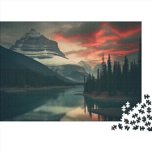 Spirit Island Kanada Puzzle für Erwachsene, 1000 Teile (75 x 50 cm) von LOUSON