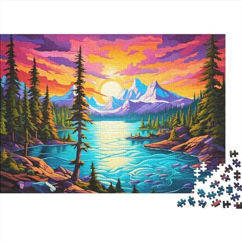 Spirit Island Kanada Puzzle für Erwachsene, 500 Teile (52 x 38 cm) von LOUSON