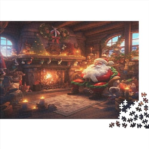 Weihnachtsmann-Puzzles 300 Teile für Erwachsene Puzzles für Erwachsene 300 Teile Puzzle Lernspiele von LOUSON