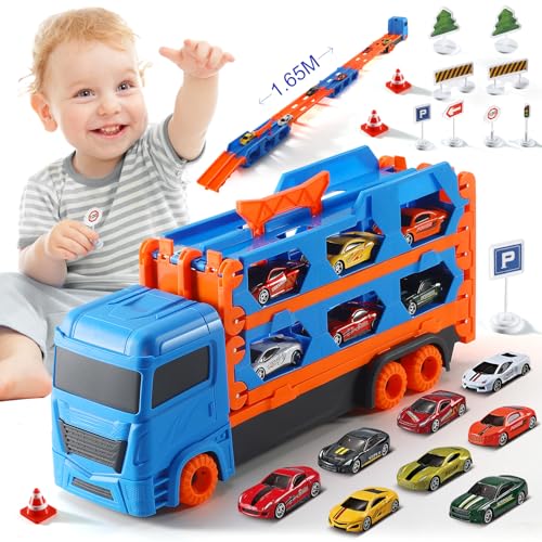 Lang Tragbarer Autotransporter für Jungen 3 4 5 6 Jahre mit 8 Mini-Autos.Transportables Spielzeug,das Spaß Macht und die Fantasie anregt Lang Tragbarer Autotransporter für Jungen 3 4 5 6 Jahre mit 8 Mini-Autos.Transportables Spielzeug,das Spaß Macht und die Fantasie anregt von LOVE LIFE