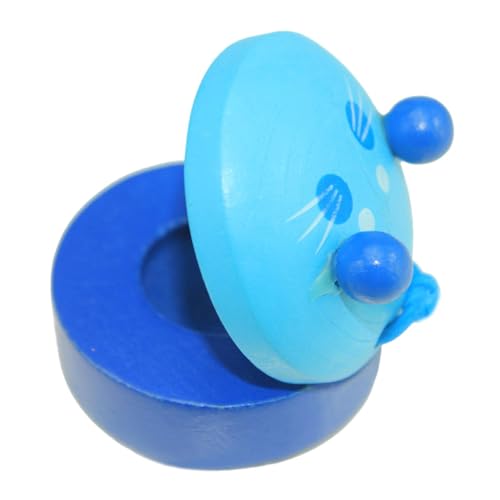 Kastagnetten für Fingerkastagnetten, Fingerkastagnetten in Tierform aus Holz, Spielzeug für die frühe Entwicklung, tragbare Schlaginstrumente für Multifont Kastagnetten für Fingerkastagnetten, Fingerkastagnetten in Tierform aus Holz, Spielzeug für die frühe Entwicklung, tragbare Schlaginstrumente für Multifont von LOVEMETOO