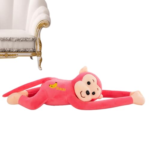 LOVEMETOO Plüschspielzeug Affe mit langem Arm, Plüschtier Affe mit langem Arm – weiches Plüschspielzeug 43 cm – niedliche Affe mit langen Armen, Ornament zum Aufhängen von Affen von LOVEMETOO