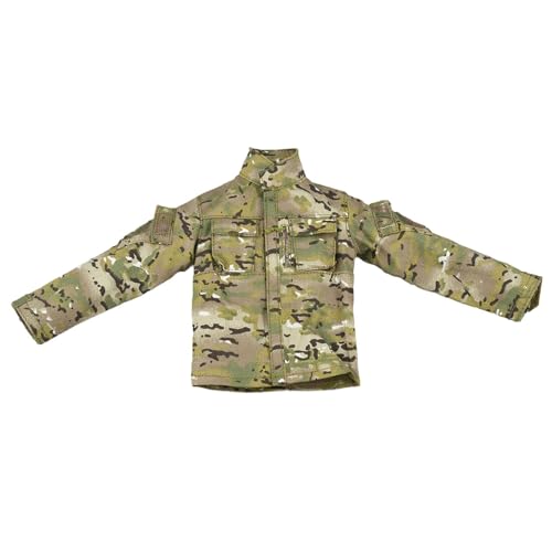 LOVIVER 1/6 männliches Special Forces-Mantelkostüm, Miniaturkleidung, handgefertigte Puppenkleidung für 12-Zoll-Figuren von LOVIVER