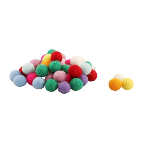 LOVIVER 100x Wollfilz Pom-Poms Haarschmuck, Handgefilzte handgemachte Regenbogen Filz Pom-Poms, Mehrfarbig DIY für DIY Projekte, 1.5 cm LOVIVER 100x Wollfilz Pom-Poms Haarschmuck, Handgefilzte handgemachte Regenbogen Filz Pom-Poms, Mehrfarbig DIY für DIY Projekte, 1.5 cm von LOVIVER
