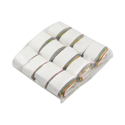 LOVIVER 12 Stück Mundspulen Erbrochenes Papier Tricks Geschenk Lustiger Clown Zauberer Zubehör Vielseitige Zauberrequisiten Partyspielzeug, Mehrfarbig von LOVIVER