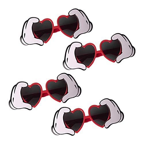 LOVIVER 4Pcs Geburtstagsfeier Brille Brillen Brillen für Kostüm Cosplay Brille Kinder von LOVIVER