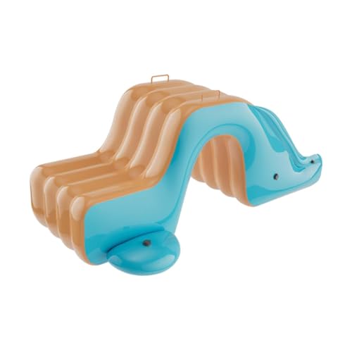 LOVIVER Aufblasbare Rutsche Pool Wasserrutsche Erweiterungsstufen, Lustiges Outdoor-Spielspiel Aufblasbares Spielzentrum für oberirdische Pools, Grün Und Orange LOVIVER Aufblasbare Rutsche Pool Wasserrutsche Erweiterungsstufen, Lustiges Outdoor-Spielspiel Aufblasbares Spielzentrum für oberirdische Pools, Grün Und Orange von LOVIVER
