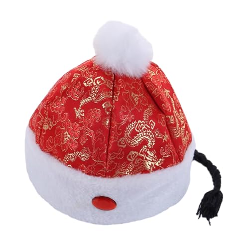LOVIVER Chinesische orientalische Hut Party Kostüm Kappe Erwachsene Rollenspiel Kopfbedeckung Qing Kaiser Hut für Show Dress Up Mottoparty Neujahrsgeschenk, 48cm von LOVIVER