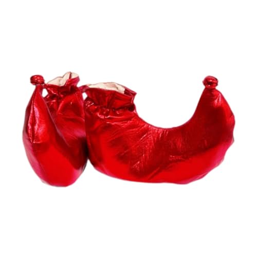 LOVIVER Clownschuhe deckt Erwachsene Feiertag Feune Party Clown Cosplay Accessoires Schuhe ab, Rot von LOVIVER
