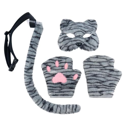 LOVIVER Cosplay -Kostüm -Set -Foto -Requisiten Tierform Kostüm für Karnevalsrollenspiele, Blau Schwarz LOVIVER Cosplay -Kostüm -Set -Foto -Requisiten Tierform Kostüm für Karnevalsrollenspiele, Blau Schwarz von LOVIVER