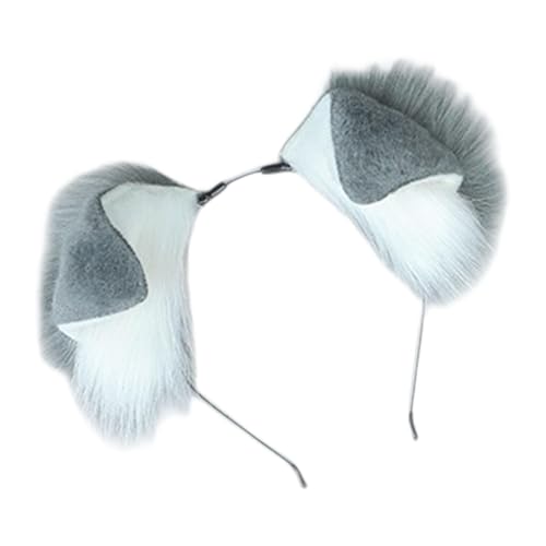 LOVIVER Haarreif, Kopfschmuck, Stirnband für Rollenspiele, Feiertagsaufführungen, Halloween, Tanzen, Grau-weiß LOVIVER Haarreif, Kopfschmuck, Stirnband für Rollenspiele, Feiertagsaufführungen, Halloween, Tanzen, Grau-weiß von LOVIVER