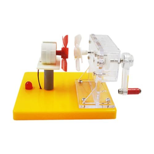 LOVIVER Handkurbel Stromgenerator, Glühbirne, Wissenschaftliche Experimente, Lehrmittel, Physik Lehrmittel für Schul Teenager Lehrer, 12cmx11cmx82cm LOVIVER Handkurbel Stromgenerator, Glühbirne, Wissenschaftliche Experimente, Lehrmittel, Physik Lehrmittel für Schul Teenager Lehrer, 12cmx11cmx82cm von LOVIVER
