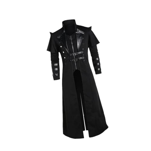 LOVIVER Herren Steampunk Tailcoat Kostümanzug mittelalterlicher Gothic Hecklack für Partybevorzugungen, 3XL LOVIVER Herren Steampunk Tailcoat Kostümanzug mittelalterlicher Gothic Hecklack für Partybevorzugungen, 3XL von LOVIVER