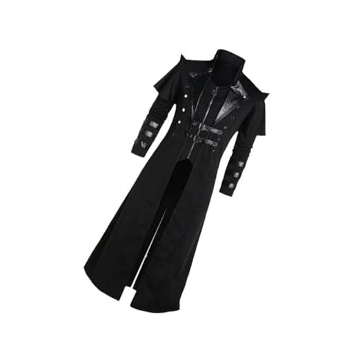 LOVIVER Herren Steampunk Tailcoat Kostümanzug mittelalterlicher Gothic Hecklack für Partybevorzugungen, 4XL LOVIVER Herren Steampunk Tailcoat Kostümanzug mittelalterlicher Gothic Hecklack für Partybevorzugungen, 4XL von LOVIVER