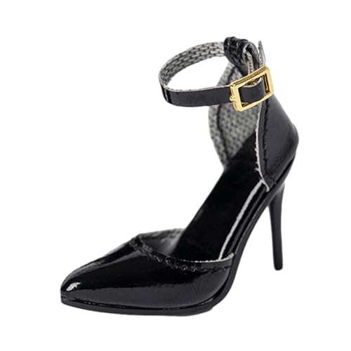 LOVIVER Hochhackige Schuhe im Maßstab 1:6, weibliche Modellschuhe Modeschuhe Puppendekoration für 12-Zoll-Figuren Körperpuppenmodellzubehör von LOVIVER