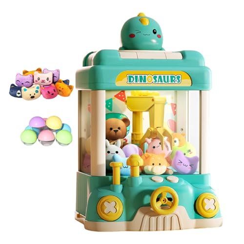 LOVIVER Kinder-Klauenmaschine, Puppenmaschine, aufregend mit Licht und Geräuschen, Mini-Verkaufsautomaten, Mini-Arcade-Maschine für Erwachsene, Kinder, Jungen , Blau von LOVIVER