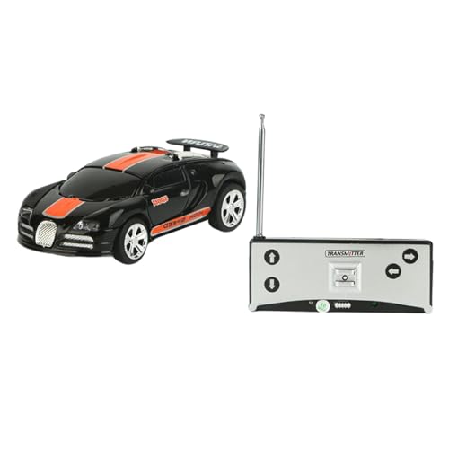 LOVIVER Mini-Auto, Mini-Modellauto-Spielzeug, ferngesteuertes Spielzeug, Auto RC-Autos, ferngesteuertes Auto für Straßen, Hinterhöfe, orange und schwarz von LOVIVER