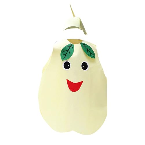 LOVIVER Obstkostüm für Erwachsene, Essen, Cosplay-Kostüme mit Hut, Verkleidung für Maskerade, Bühnenauftritt, Rollenspiel, Urlaub, Birne LOVIVER Obstkostüm für Erwachsene, Essen, Cosplay-Kostüme mit Hut, Verkleidung für Maskerade, Bühnenauftritt, Rollenspiel, Urlaub, Birne von LOVIVER