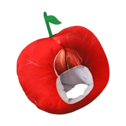 LOVIVER Plüschfrucht -Kopfbedeckung weich für Erwachsene gefüllte Kappe für Karnevalsurlaub Halloween von LOVIVER