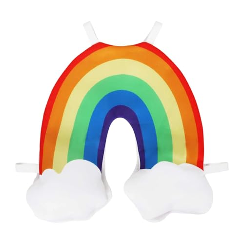 LOVIVER Regenbogen Cosplay Kostüm für Kinderrollenspiele Als Geburtstagsgeschenk, Party, Feiertage, for L to XL LOVIVER Regenbogen Cosplay Kostüm für Kinderrollenspiele Als Geburtstagsgeschenk, Party, Feiertage, for L to XL von LOVIVER