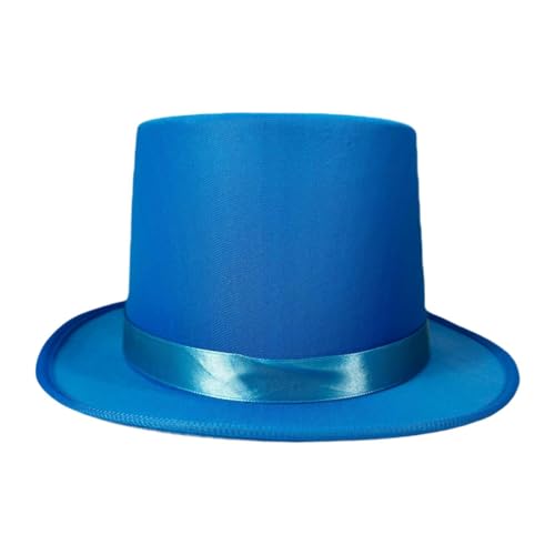 LOVIVER Top -Hut mit Satin Band Party Accessoires für Cosplay -Urlaubsbühnenaufführung, Blau LOVIVER Top -Hut mit Satin Band Party Accessoires für Cosplay -Urlaubsbühnenaufführung, Blau von LOVIVER