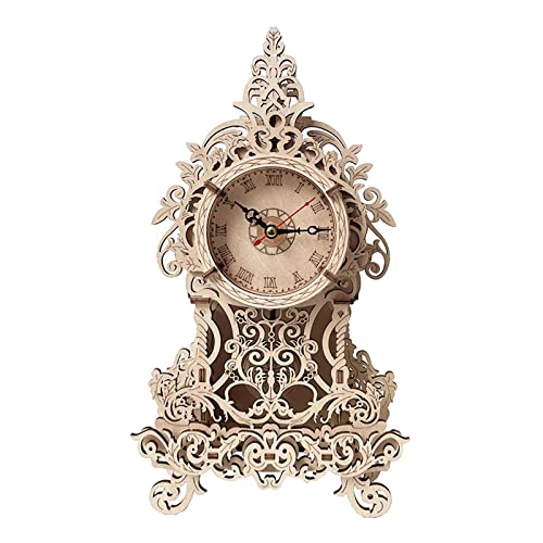 LOVIVER Wanduhr 3D Holzpuzzle Mechanische Uhr Puzzle Spielzeug Mechanische Pendeluhr für Teenager Erwachsene Zimmer Ornament Dekoration LOVIVER Wanduhr 3D Holzpuzzle Mechanische Uhr Puzzle Spielzeug Mechanische Pendeluhr für Teenager Erwachsene Zimmer Ornament Dekoration von LOVIVER