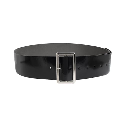 LOVIVER Weihnachtsmann-Gürtel, Piratengürtel, Taillengürtel, 4,8 cm breit, schwarzer Kostümgürtel für Weihnachten, Cosplay, Party, Kostümzubehör, Silberne LOVIVER Weihnachtsmann-Gürtel, Piratengürtel, Taillengürtel, 4,8 cm breit, schwarzer Kostümgürtel für Weihnachten, Cosplay, Party, Kostümzubehör, Silberne von LOVIVER