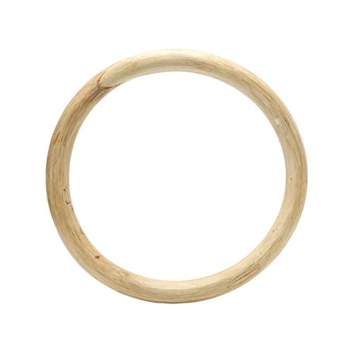 LOVIVER Wing Chun Rattan Ring Siu Lum Kung Fu Ringe Handgelenk Hand Krafttrainingsgerät Sau Sticky Rattan Ring Kung Fu Ringe Trainingsring, Innendurchmesser 17,5 cm von LOVIVER