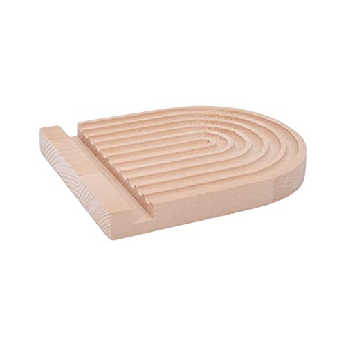 LOVIVER Wooden Card Phone Holder Multipurpose Lightweighted for Desktop Photo Props von LOVIVER