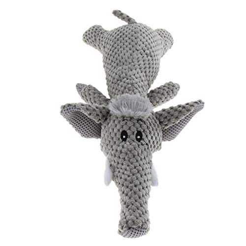 LOVIVER kuschelig Tiere Hundespielzeug Kauspielzeug Quietschspielzeug Interaktives Spielzeug, Elefant LOVIVER kuschelig Tiere Hundespielzeug Kauspielzeug Quietschspielzeug Interaktives Spielzeug, Elefant von LOVIVER