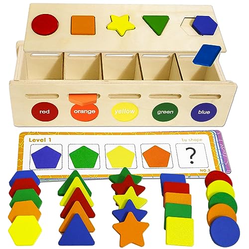 LOYUEGIYO - Holzspielzeug für Kinder, Montessori-Spielzeug für Kinder von 1 bis 3 Jahren, Babyspielzeug ab 12 Monaten, Lernspielzeug für Lernspiele, Geschenke für Kinder im Alter von 1 2 3 4 Jahren LOYUEGIYO - Holzspielzeug für Kinder, Montessori-Spielzeug für Kinder von 1 bis 3 Jahren, Babyspielzeug ab 12 Monaten, Lernspielzeug für Lernspiele, Geschenke für Kinder im Alter von 1 2 3 4 Jahren von LOYUEGIYO