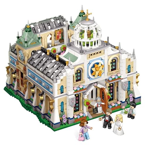 LOZ 1035 Building Blocks Architecture Series Wedding Chapel Creative Educational Toy Construction Toy von LOZ