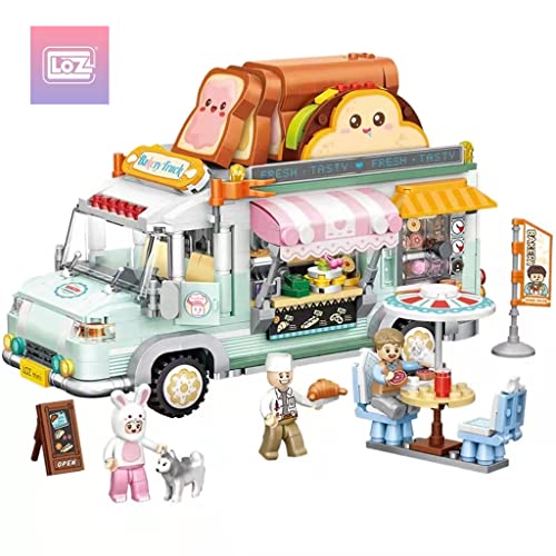 LOZ 1127 Building Blocks Car Model Series Bakery Van Creative Educational Toy Construction Toy LOZ 1127 Building Blocks Car Model Series Bakery Van Creative Educational Toy Construction Toy von LOZ