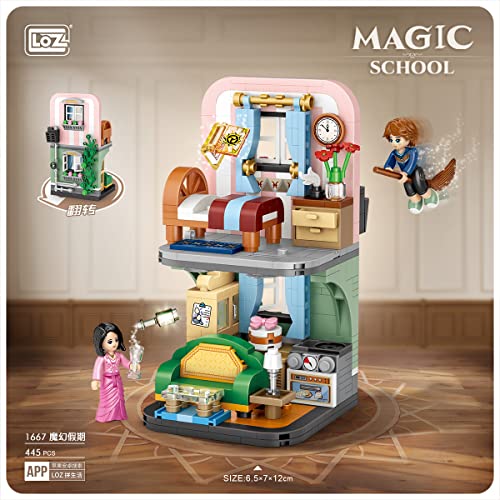 LOZ 1667 Building Blocks Magic House Series Magical Holiday Creative Educational Toy Construction Toy von LOZ