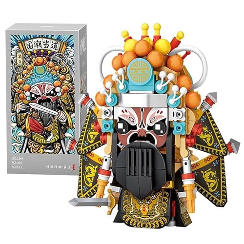 LOZ 1549 Building Blocks Cultural Character Series Xiang Yu Farewell My Concubine Creative Educational Toy Construction Toy von LOZ