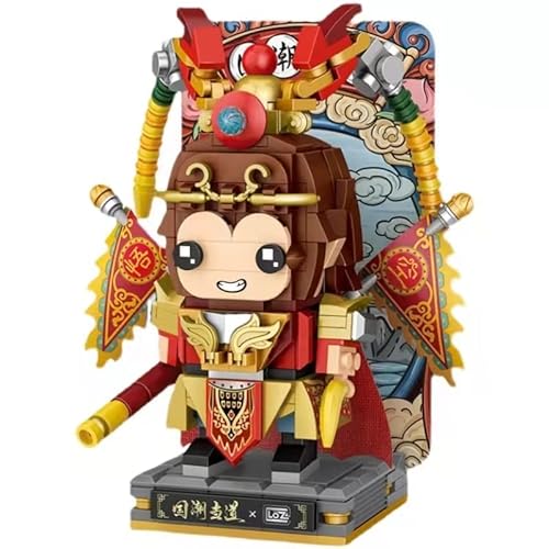 LOZ 1348 Building Blocks Cultural Character Series Sun Wukong King of The Apes The Journey to The West Creative Educational Toy Construction Toy von LOZ