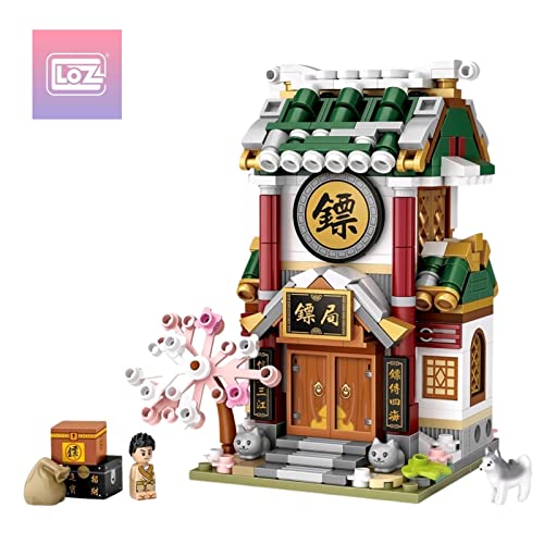 LOZ 1741 Building Blocks Chinese Market Series Architecture Model Escort Creative Educational Toy Construction Toy von LOZ